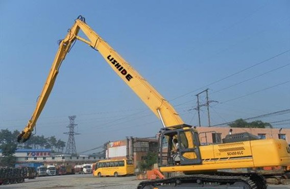 挖掘機拆樓臂、三段式加長臂、挖掘機拆樓臂廠家