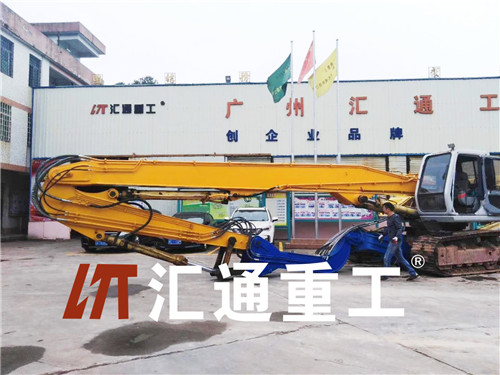 挖掘機(jī)打樁臂、打樁臂、打樁錘、挖掘機(jī)打樁臂廠家